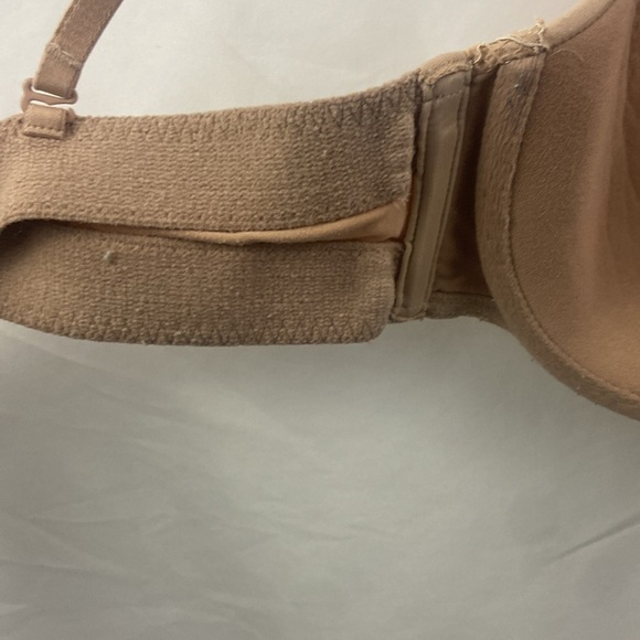 Victorias Secret Lined Strapless Bra Womens Size 34C Nude Body by Victoria - Picture 10 of 13